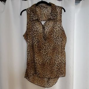 Leopard blouse